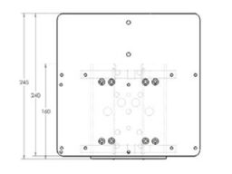 Raytec PBC-PSU-ADAP Raytec adaptateur pour monter une alimentation sur un poteau