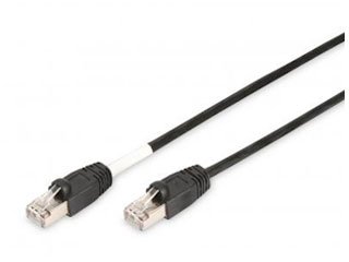 Cat 6 S/FTP - Noir - PE - Pour usage extérieur