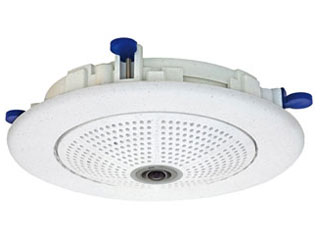Mobotix Mx-OPT-IC Mobotix anneau de montage D150mm pour D25/Q25 pour montage encastré dans p. ex. faux plafond