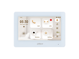 Intercom monitor IP par 2 fil