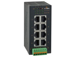 Etherwan TG100H-0800 Etherwan Hardened Unmanaged 8 port 10/100 /1000 Base-TX Gigabit switch