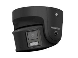 Hikvision DS-2CD2387G2P-LSU/SL(4mm)(Black) Hikvision 8MP 180° Panoramique ColorVu WDR Turret caméra reseau avec objectif fixe