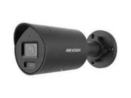 Hikvision DS-2CD2047G2H-LIU(2.8mm)(eF)/BLACK Hikvision 4MP Smart Hybrid Light avec ColorVu WDR Bullet caméra reseau avec objectif fixe