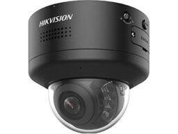 Hikvision DS-2CD2747G2H-LIPTRZS2U/SL(2812)OSTDBLK Hikvision 4MP Smart Hybrid Light avec ColorVu WDR Dome caméra reseau avec PTRZ motorisé