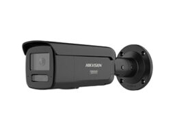 Hikvision DS-2CD2T47G3-LIS2UY/SL(2.8mm)BLACK Hikvision 4MP Smart Hybrid Light avec ColorVu WDR Bullet caméra reseau avec objectif fixe