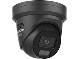 Hikvision DS-2CD2347G3-LIS2UY/SL(4mm)Black Hikvision 4MP Smart Hybrid Light avec ColorVu WDR Turret caméra reseau avec objectif fixe