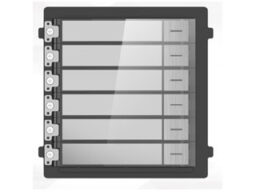 Hikvision DS-KD-KK/S HikVision Video Intercom Module 6 bouton d'appel