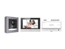Hikvision DS-KIS702Y(O-STD)/Europe BV Hikvision Kit d'interphone vidéo 2 fils pour villa ou maison