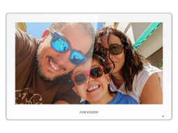 Hikvision DS-KH6350-WTE1(O-STD)/White/Europe BV HikVision Video Intercom Moniteur interieure avec ecran tactile 7 inch