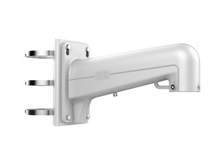 Hikvision DS-1602ZJ-pole Set de montage sur un poteau pour PTZ dome