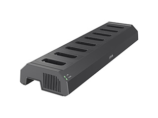 Axis Communications W703 DOCKING STATION 8 BAY Axis Station d'accueil W703 8 baies pour charger et transférer des images de 8 caméras portées sur le corps W110