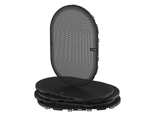 Axis Communications TC1706 Mesh Cover Black 5 pcs Axis Tc1706 Couverture en maille noire 5 pièces