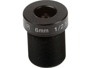Axis Communications ACC LENS M12 6MM F1.6 10 PCS Axis objectif Acc M12 6 mm F1.6 10 pièces