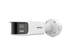 Hikvision DS-2CD3T87G2P-LSU/SL(4mm)(C) Hikvision 8MP 180° Panoramique ColorVu WDR Bullet caméra reseau avec objectif fixe