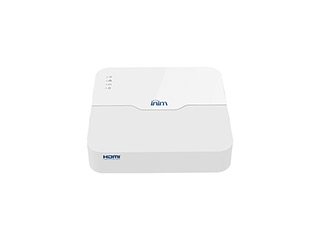 Inim NVR041PK Inim InVista NVR041PK compact NVR 4 canaux avec PoE. Enregistreur vidéo réseau IP à 4 canaux avec 4 commutateurs PoE intégrés