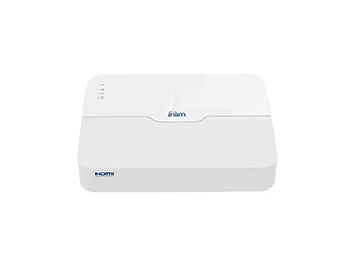 Inim NVR081PK Inim InVista NVR081PK compact NVR 8 canaux avec PoE. Enregistreur vidéo sur IP à 8 canaux avec 8 commutateurs PoE intégrés