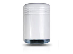 Venitem MiniHola/AL Venitem Mini Hola sirène intérieure auto-alimentés piézo en blanc avec flash bleu