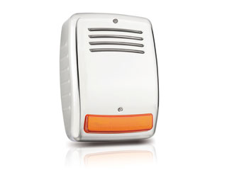Venitem ECO-800 FULL X Venitem ECO-800 sirène extérieure auto-alimenté Inox avec flash LED