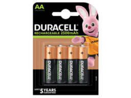 Duracell DU-AA-NiMH-4 Pile Duracell Rechargeable 2500mAh NiMH 1