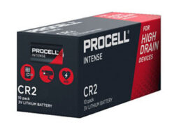 Duracell DI-CR2-10 Pile au lithium Intense Duracell 3V CR2 - Boîte de 10 pièces