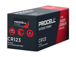 Duracell DI-CR123A-180 Pile au lithium Duracell Intense 3V HPL123 - La boîte contient 180 pièces