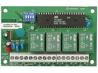 RISCO RP296E04000A Risco module d'extension avec 4 sorties relais (3A). A utiliser avec LightSYS