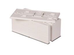 RISCO RAX73XS0000A Risco épaisseur pour section d'émetteur du contact magnétique X73. (10 pièces). Couleur blanc