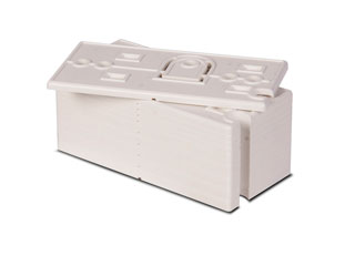 RISCO RAX73XS0000A Risco épaisseur pour section d'émetteur du contact magnétique X73. (10 pièces). Couleur blanc