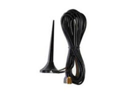 RISCO RCGSM4G1000A Antenne GSM (Gain 3dB) avec base magnétique. Livrée avec 3m de câble pour boîtier polycarbonate et SMA connection.