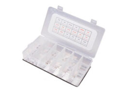 KnightPlastic FUSEKIT Knight Plastic FUSEKIT Un kit de fusible pratique contenant 90x IEC des fusibles en verre les plus courants requis par les ingénieurs pour les projets de sécurité incendie / contrôle d'accès