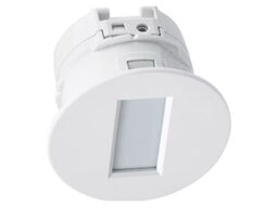 Optex AP-20NB(C) Le détecteur rideau compact pour plafond encastré AP-20NB a un diamètre de 52 mm et une portée de 6 m. Conçu pour les applications Smart Home