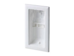 acre (Vanderbilt) PO-FM Boîtier pour montage encastré pour détecteurs MAGIC PIR PDM-Ix12 (T). En utilisant le boîtier encastré