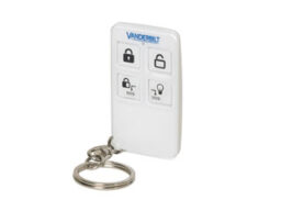 acre (Vanderbilt) WRMT Vanderbilt télécommande 2-way à quatre boutons pour activer/désactiver le panneau d'alarme