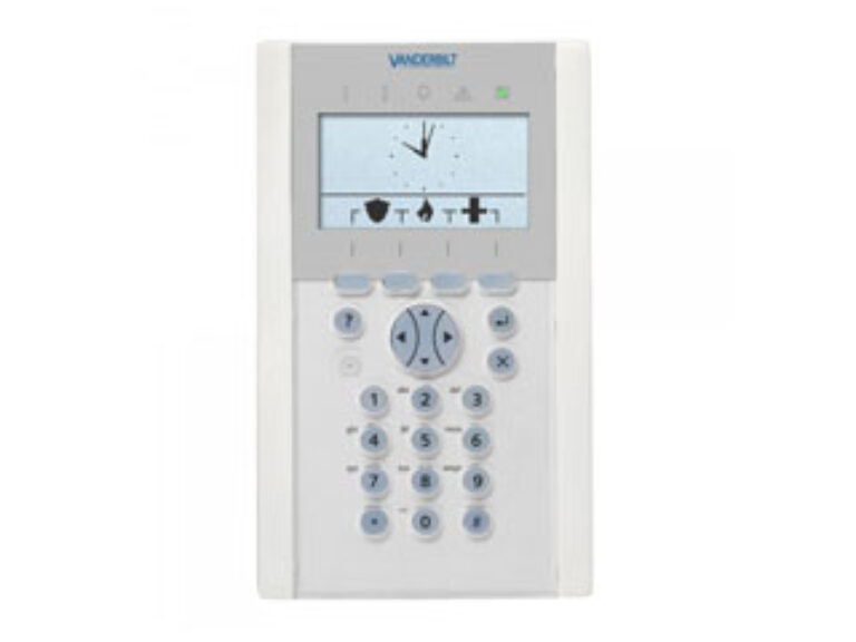 Acre (Vanderbilt) SPCK620.100-N Vanderbilt clavier confort pour les panneaux d'alarme SPC avec grand écran graphique