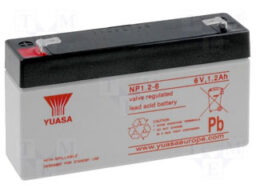 Yuasa Y-NP1.2-6 Yuasa NP batterie 6v 1.2Ah