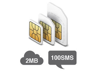 Tele2 IoT Tele2 2MB + 100SMS SIM Tele2 IoT carte SIM pour abonnement avec 2MB + 100 SMS. Sur tous nos services "Machine à Machine"