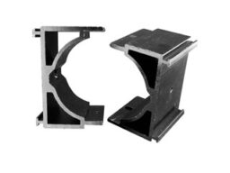 Politec SAN/PL Venitem San/Pl Support mural/poteau ( 2 unités requises par poteau). Convient aux poteaux d'un diamètre maximal de 49 mm