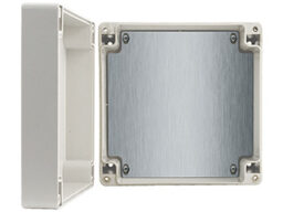 Pulsar AWO603 Pulsar AWO603 - Boîtier en ABS pour les applications de sécurité nécessitant un indice de protection IP65. Dimensions : 160 x 160 x 90 (lxhxd).