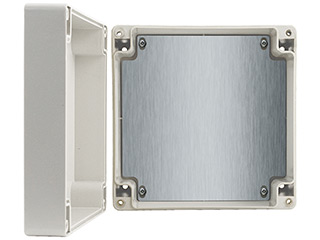 Pulsar AWO603 Pulsar AWO603 - Boîtier en ABS pour les applications de sécurité nécessitant un indice de protection IP65. Dimensions : 160 x 160 x 90 (lxhxd).