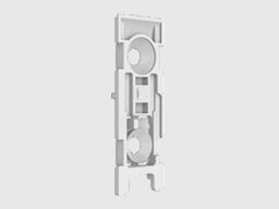 Ajax Bracket for DoorProtect White Ajax Bracket pour DoorProtect en blanc