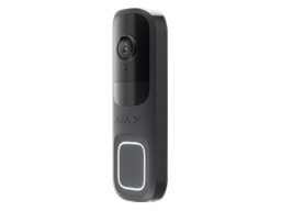 Ajax Ajax Doorbell graphite Ajax Doorbell (4 Mp/155°) graphite. Sonnette vidéo avec IA intégrée