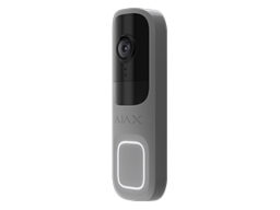 Ajax Ajax Doorbell grey Ajax Doorbell (4 Mp/155°) gris. Sonnette vidéo avec IA intégrée