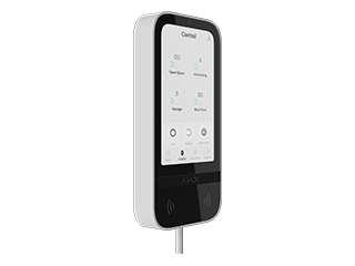 Ajax Certified Fibra Keypad Touch-W Ajax Fibra KeyPad Touch