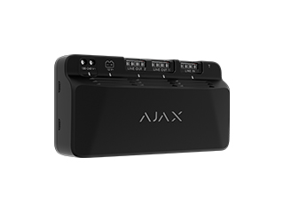 Ajax Certified Ajax Fibra LineSupply (75W) black Fibra LineSupply Noir
