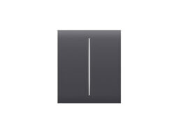 Ajax CenterButton (2-gang)-GRA Ajax CenterButton