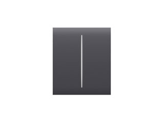 Ajax CenterButton (2-gang)-GRA Ajax CenterButton