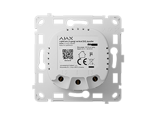 Ajax LightCore (2-gang) Vert Ajax interrupteur intelligent