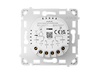 Ajax LightCore (2-gang/2-way) Vert Ajax interrupteur intelligent