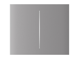 Ajax Ajax CenterButton (2-gang) Fog Vertical Ajax CenterButton