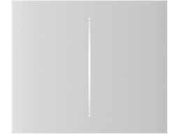 Ajax Ajax CenterButton (2-gang) white Vertical Ajax CenterButton
